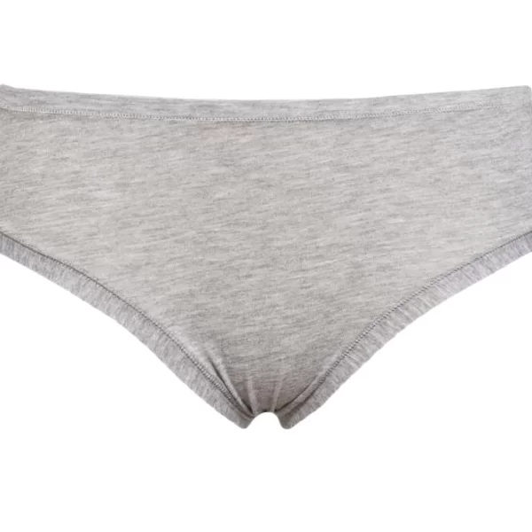 Γυναικείο Slip ψηλόμεσο από οργανικό βαμβάκι | 1449 ΓΚΡΙ ΑΝΟΙΧΤΟ