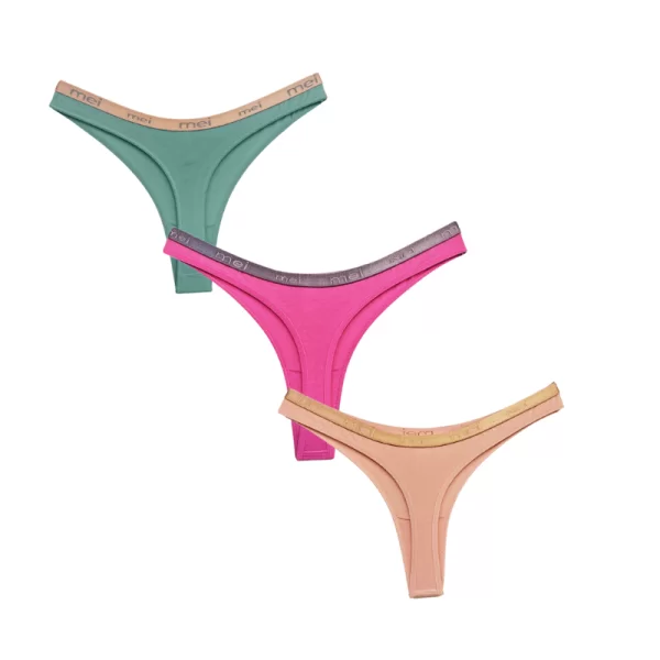 String με μεταλιζέ εξωτερικό λάστιχο 3άδα | 1330 ΠΟΛΥΧΡΩΜΟ