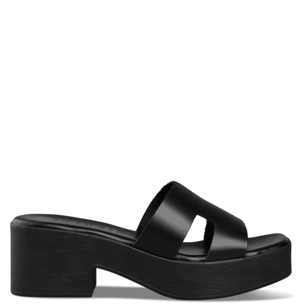 HEELED CLOG SANDALS