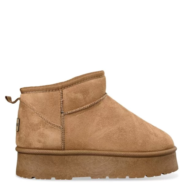 FAUX SHEARLING BOOTIES