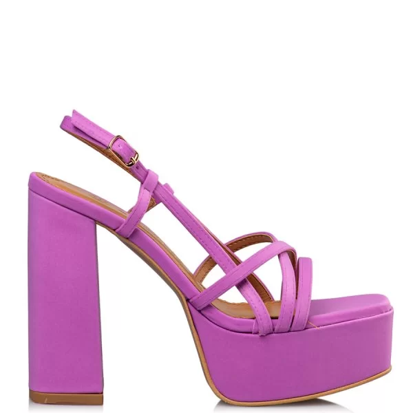 HIGH HEEL PLATFORM SANDALS