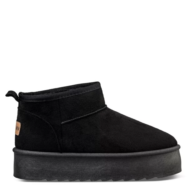 FAUX SHEARLING BOOTIES