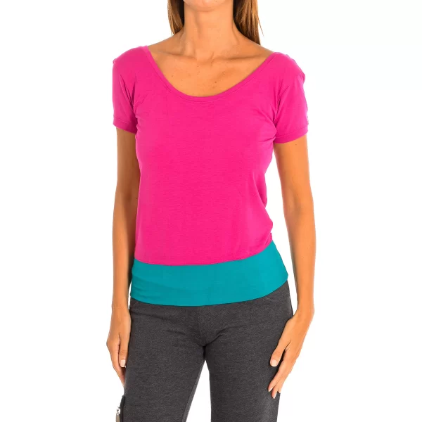 T-shirt με κοντά μανίκια Zumba Z1T00321-ROSA