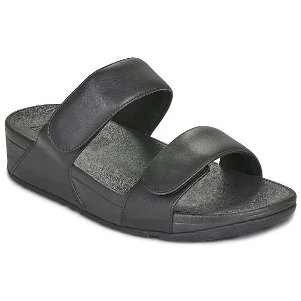 Σαγιονάρες FitFlop Lulu Adjustable Leather Slides