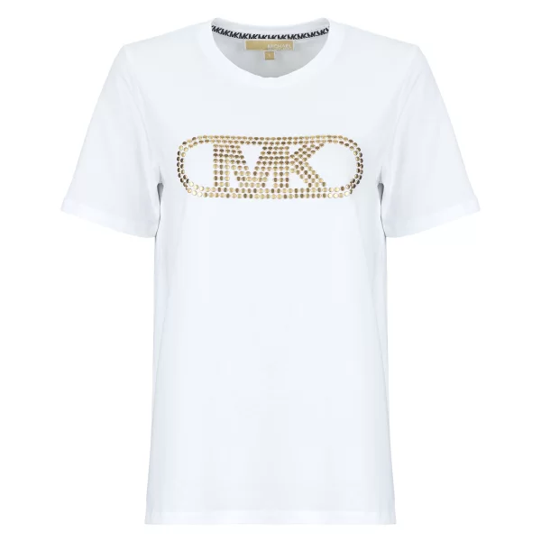 T-shirt με κοντά μανίκια MICHAEL Michael Kors EMPIRE STUD CLASSIC TEE