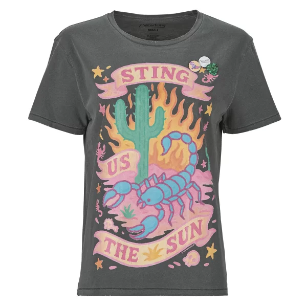 T-shirt με κοντά μανίκια Newtone STING STARLIGHT
