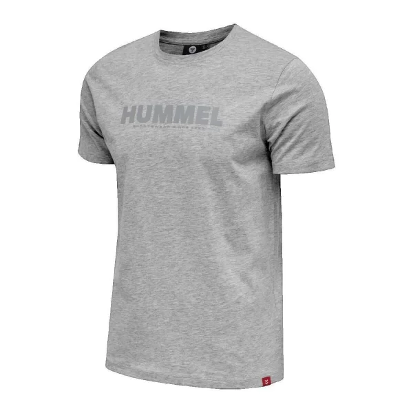 T-shirt με κοντά μανίκια hummel T-shirt HMLLEGACY gris