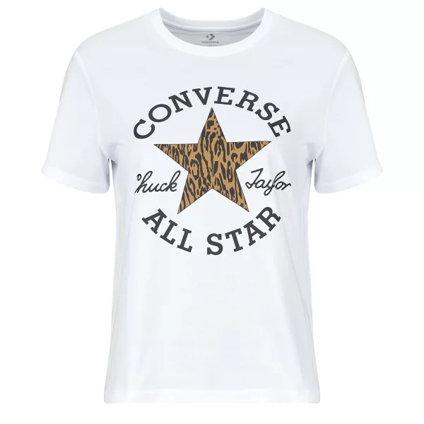 T-shirt με κοντά μανίκια Converse ANIMAL PRINT INFILL STANDARD FIT TEE