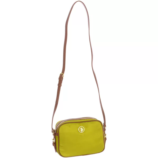 Τσάντες ώμου U.S Polo Assn. BIUHU6054WIP-GREENTAN