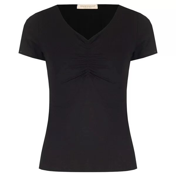 T-shirt με κοντά μανίκια Rinascimento CFC0128563003