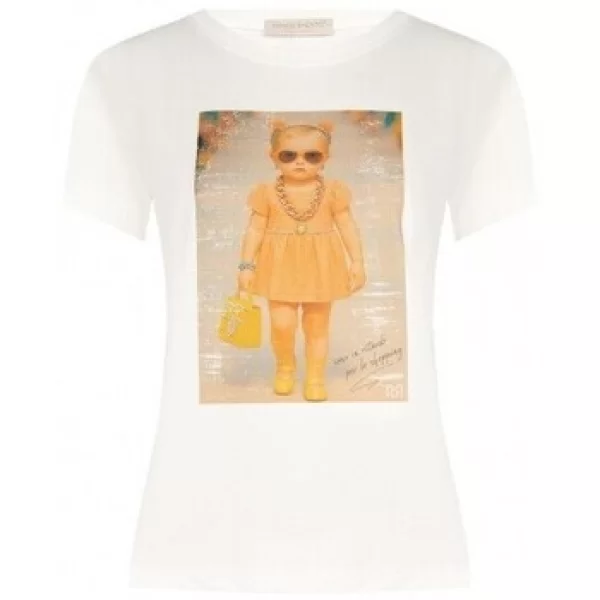 T-shirt με κοντά μανίκια Rinascimento CFC0128570003