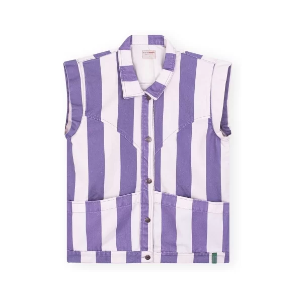 Γιλέκα κοστουμιού Favorite People Amor Vest - Purple/White