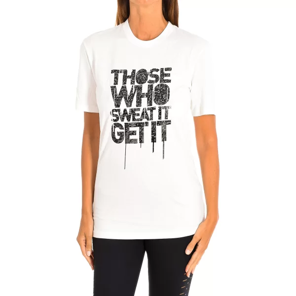 T-shirt με κοντά μανίκια Zumba Z2T00162-BLANCO