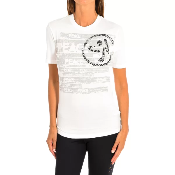 T-shirt με κοντά μανίκια Zumba Z2T00216-BLANCO