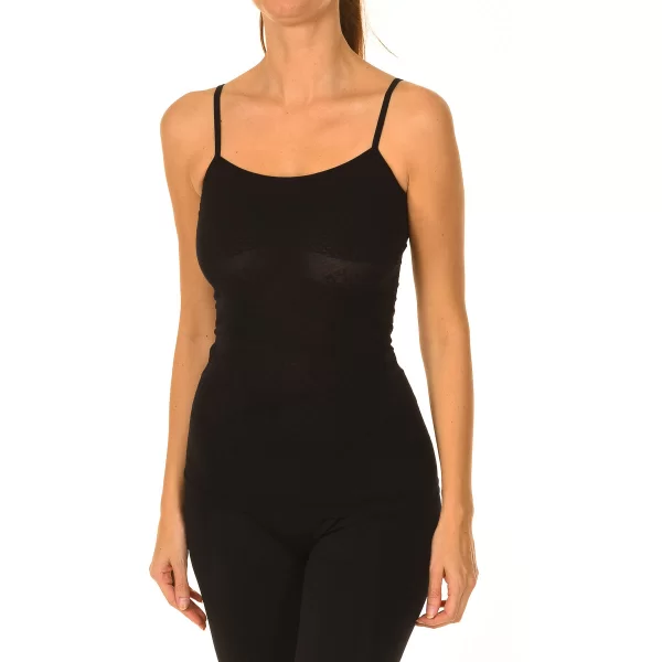 Αμάνικα/T-shirts χωρίς μανίκια Intimidea 212564-NERO