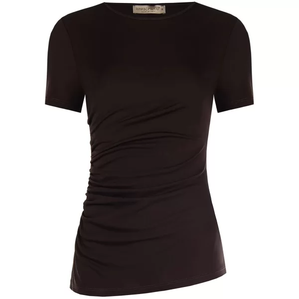 T-shirt με κοντά μανίκια Rinascimento CFC0121367003