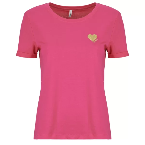 T-shirt με κοντά μανίκια Only ONLKITA LIFE