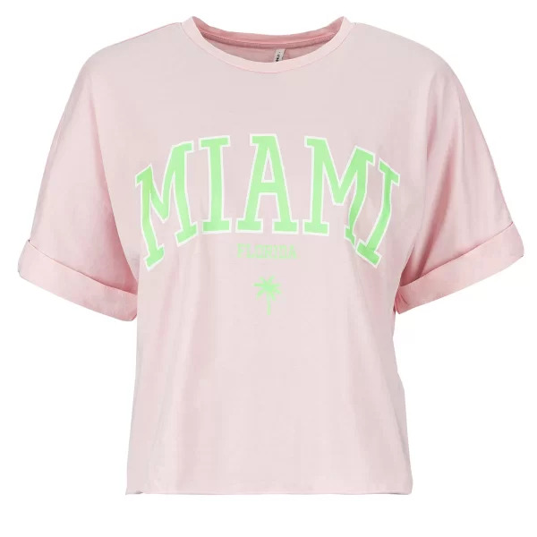 T-shirt με κοντά μανίκια Only ONLMINDY LIFE