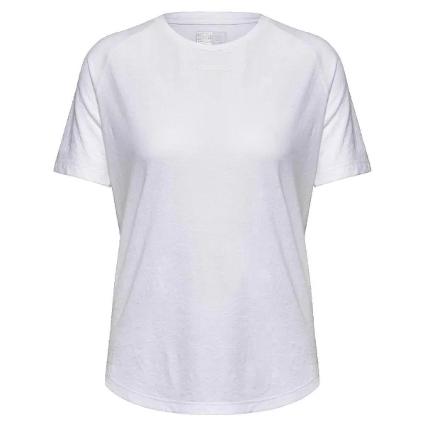 T-shirt με κοντά μανίκια hummel T-shirt Vanja blanc