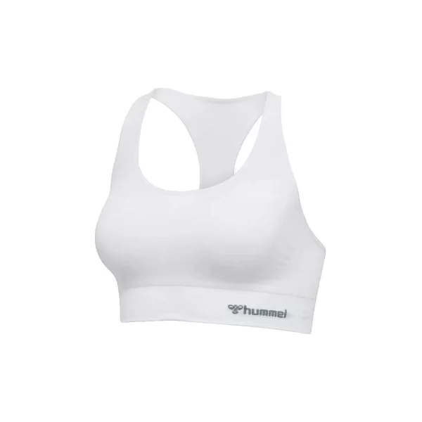 Αμάνικα/T-shirts χωρίς μανίκια hummel Brassière de sport Seamless blanche