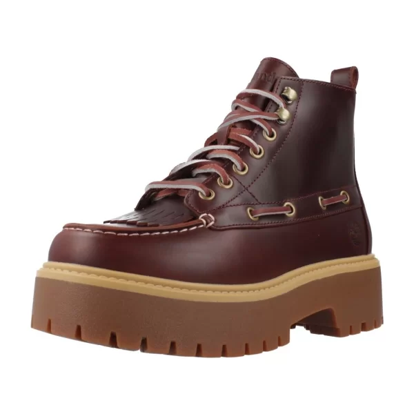 Μποτίνια Timberland Stone Street Mid Lace Burgundy