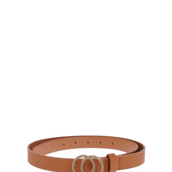 ΖΩΝΗ ONLY REGINE PU BELT COGNAC ONLY