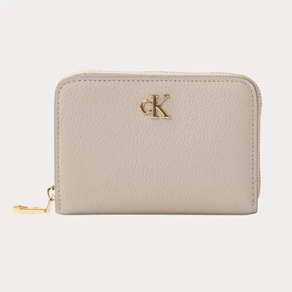 ΠΟΡΤΟΦΟΛΙ CALVIN KLEIN MINIMAL MONOGRAM LEATHER MD CHATEAU CALVIN KLEIN