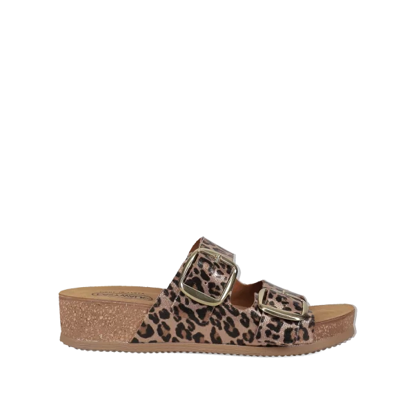 Λεοπάρ footbed σανδάλι