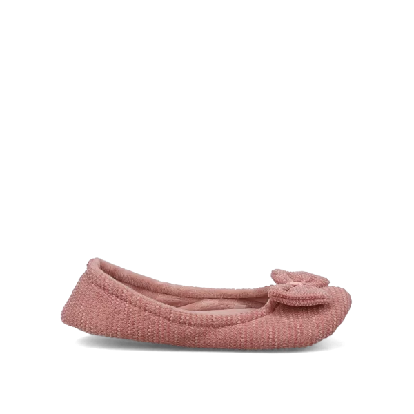 Ροζ γυναικεία παντόφλα