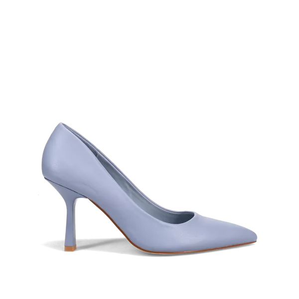 Γαλάζια μυτερή γόβα