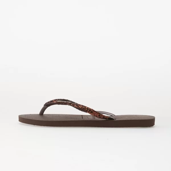 Sneakers Havaianas Slim Glitter Ii Dark Brown EUR 37/38