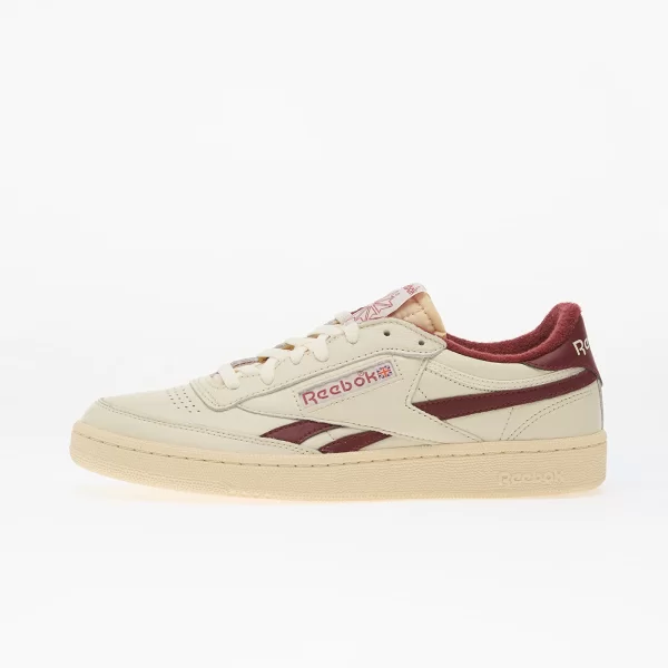 Sneakers Reebok Club C Revenge Vintage Vintage Chalk/ Paper White/ Classicburgundry EUR 8.5