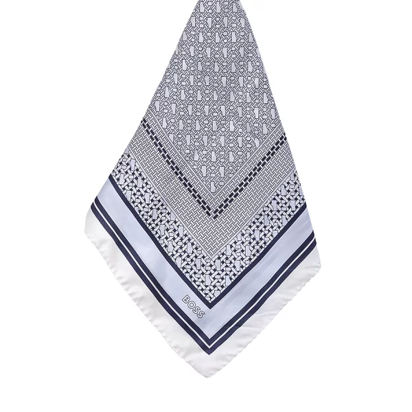 Boss Γυναικείο Μαντήλι Με Geometric Logo Print