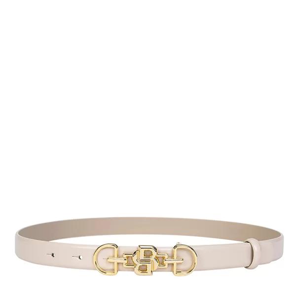 Boss Γυναικεία Ζώνη Με Logo Μεταλλική Αγκράφα