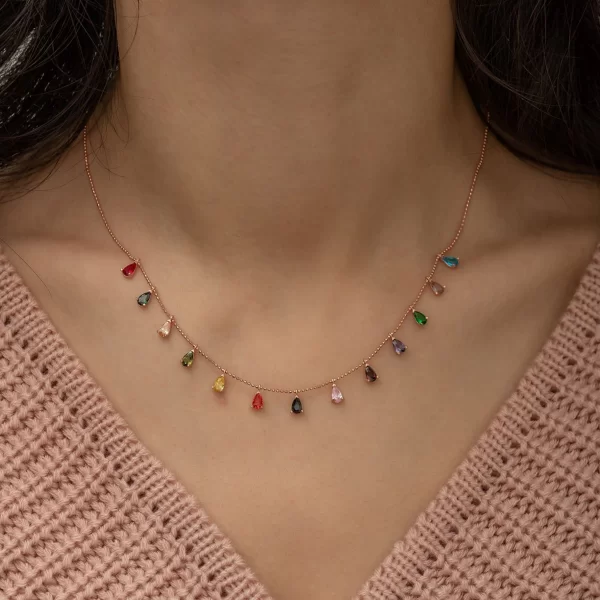 Jewels Shop - Γυναικείο Ασημένιο Κολιέ Veronica