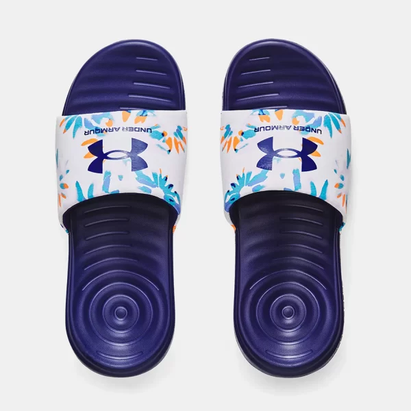 UNDER ARMOUR WOMEN'S ANSA FIXED GRAPHIC SLIDES ΑΣΠΡΟ