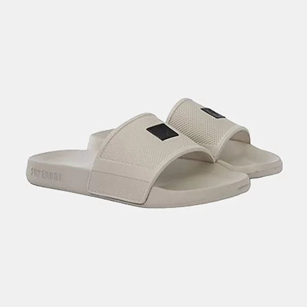 WOMEN'S SUPERDRY CODE TECH VEGAN SLIDES ΜΠΕΖ