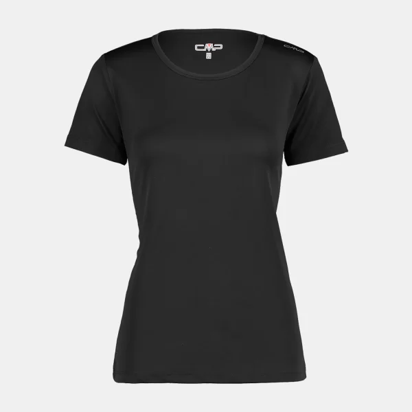CMP WOMEN'S OUTDOOR T-SHIRT ΜΑΥΡΟ