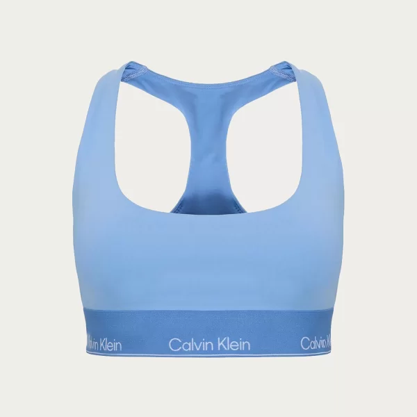 CALVIN KLEIN MEDIUM SUPPORT SPORTS BRA ΜΠΛΕ