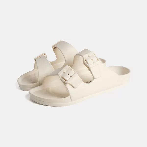 EMERSON WOMEN’S TWO-STRAP SLIDES ΜΠΕΖ