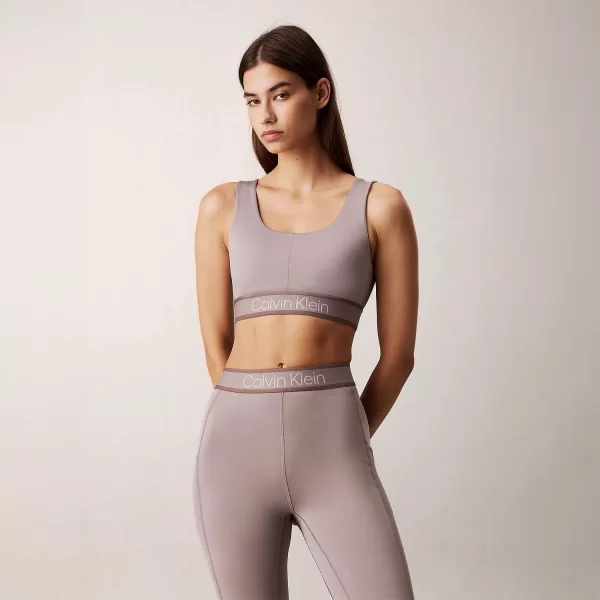 CALVIN KLEIN MEDIUM IMPACT SPORTS BRA ΜΠΕΖ