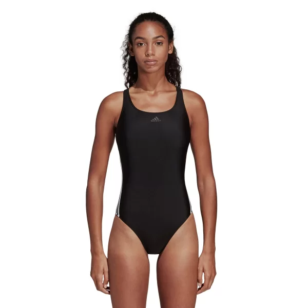 ATHLY V 3-STRIPES SWIMSUITT ΜΑΥΡΟ