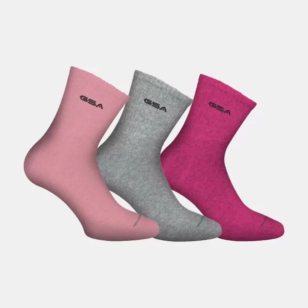 GSA STADION 500 SOCKS 3-PACK ΡΟΖ