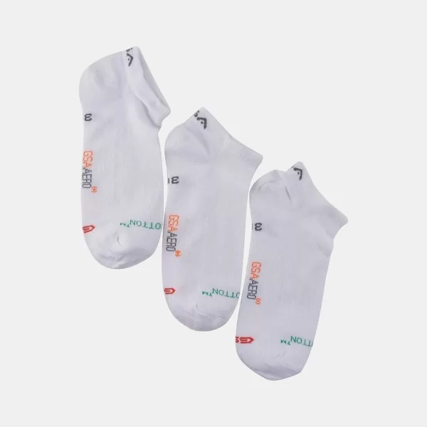 GSA AERO 365 TRAINER SOCKS 3-PACK ΑΣΠΡΟ