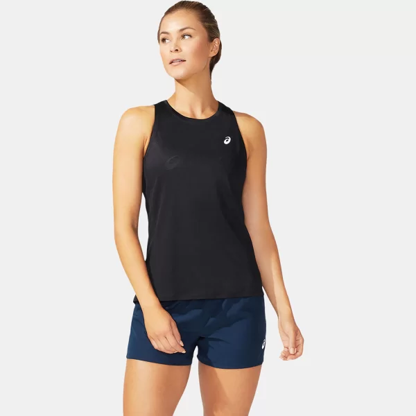 ASICS CORE RUNNING TANK TOP ΜΑΥΡΟ