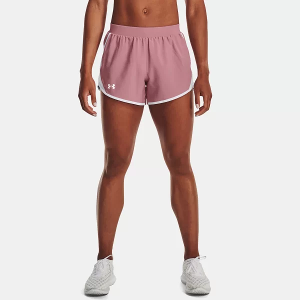 UNDER ARMOUR FLY-BY 2.0 RUNNING SHORTS ΡΟΖ