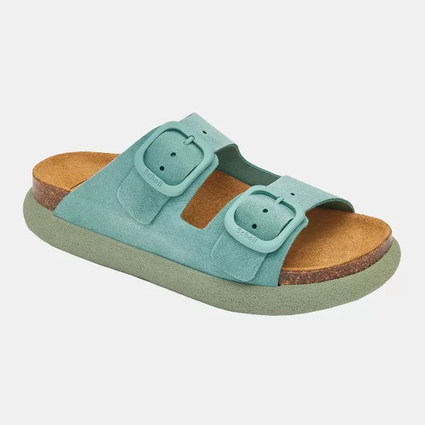 SCHOLL NOELLE CHUNKY SANDALS ΜΠΛΕ
