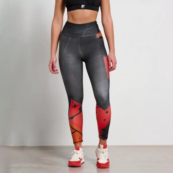 BDTK HIGH-WAISTED 7/8 SPORTS LEGGINGS ΜΑΥΡΟ