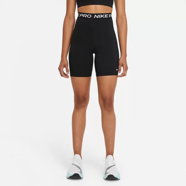NIKE PRO 365 HIGH-RISE SHORT TRAINING TIGHTS ΜΑΥΡΟ