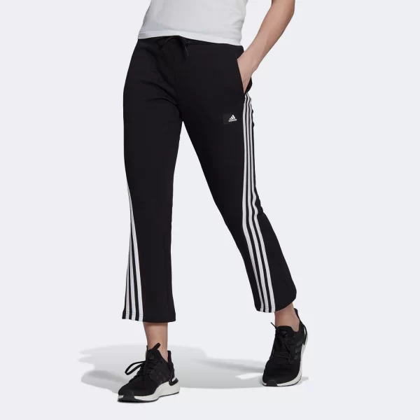 SPORTSWEAR FUTURE ICONS 3-STRIPES FLARE PANTS ΜΑΥΡΟ
